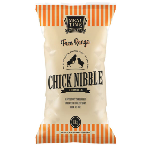 Meal Time Free Range Chick Nibble Crumble 10kg - Poultry Feed