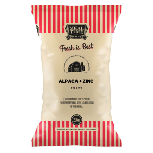 Meal Time Fresh is Best Alpaca Pellets + Zinc