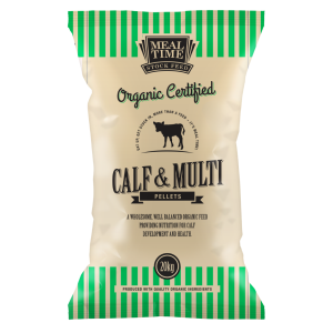 Meal Time Organic Certified Calf & Multi Pellets